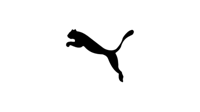 puma logo on a green background